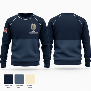 Crew Neck Sweatshirt, Delphos Police Department, Police, Teamtime, Team time, sublimation, custom sports apparel, team uniforms, spirit wear, spiritwear, sports uniforms, custom shirts, team store, custom team store, fundraiser sports, apparel fundraiser