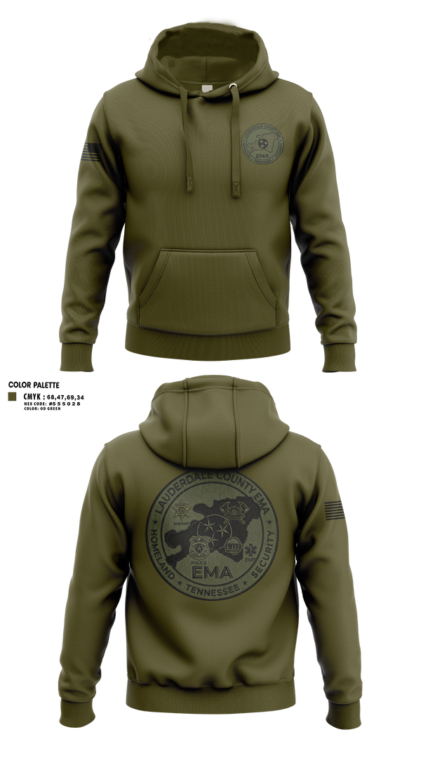 Hoodie, Lauderdale County Emergency Management Homeland Securtiy, Fire Department, Teamtime, Team time, sublimation, custom sports apparel, team uniforms, spirit wear, spiritwear, sports uniforms, custom shirts, team store, custom team store, fundraiser sports, apparel fundraiser