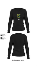 HC11 32248393 Women's Long Sleeve V-neck Shirt - 21