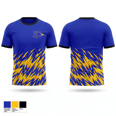 Ashland Bluejays Short Sleeve Performance Shirt - 1
