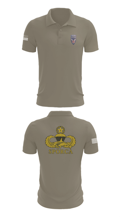 HHC, 725th BSB, 2/11 ABN 60450705 Short Sleeve Performance Polo - 67