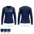 Athens-Clarke County Police Women's Long Sleeve V-neck Shirt - 1