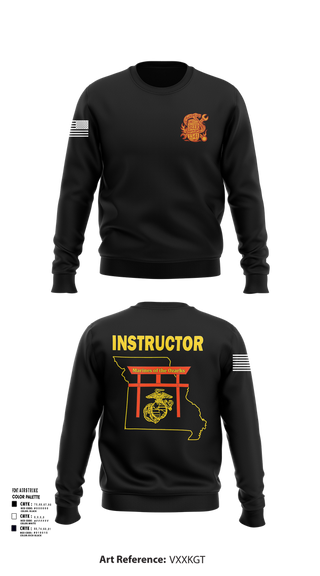 Crew Neck Sweatshirt, BEER, Marines, Teamtime, Team time, sublimation, custom sports apparel, team uniforms, spirit wear, spiritwear, sports uniforms, custom shirts, team store, custom team store, fundraiser sports, apparel fundraiser