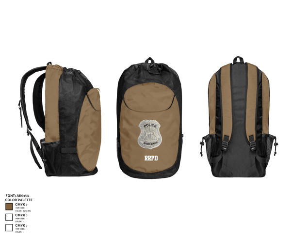 Gear Bag, RRPD, Police, Teamtime, Team time, sublimation, custom sports apparel, team uniforms, spirit wear, spiritwear, sports uniforms, custom shirts, team store, custom team store, fundraiser sports, apparel fundraiser