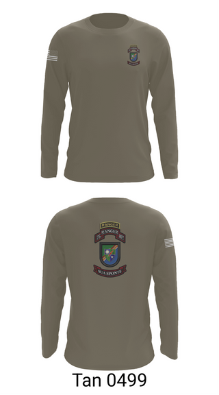 Long Sleeve Performance Shirt, 3rd/75th Ranger Regiment, , Teamtime, Team time, sublimation, custom sports apparel, team uniforms, spirit wear, spiritwear, sports uniforms, custom shirts, team store, custom team store, fundraiser sports, apparel fundraiser