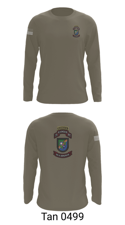 3rd/75th Ranger Regiment 63467571 Long Sleeve Performance Shirt 66