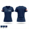 Apex Police Department 63187288 Women's Short Sleeve V-neck Shirt - 1