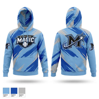 Hoodie, Michiana Magic, Baseball, Teamtime, Team time, sublimation, custom sports apparel, team uniforms, spirit wear, spiritwear, sports uniforms, custom shirts, team store, custom team store, fundraiser sports, apparel fundraiser