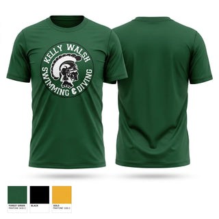 Short Sleeve Performance Shirt, Kelly Walsh High School Swim & Dive, Swimming, Teamtime, Team time, sublimation, custom sports apparel, team uniforms, spirit wear, spiritwear, sports uniforms, custom shirts, team store, custom team store, fundraiser sports, apparel fundraiser