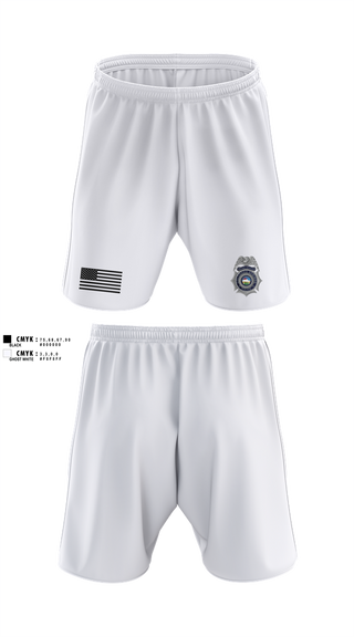 Athletic Shorts With Pockets, Colorado Springs Police Department, Police, Teamtime, Team time, sublimation, custom sports apparel, team uniforms, spirit wear, spiritwear, sports uniforms, custom shirts, team store, custom team store, fundraiser sports, apparel fundraiser