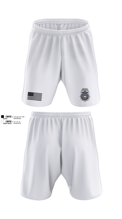 Colorado Springs Police Department 84978371 Athletic Shorts With Pockets - 101