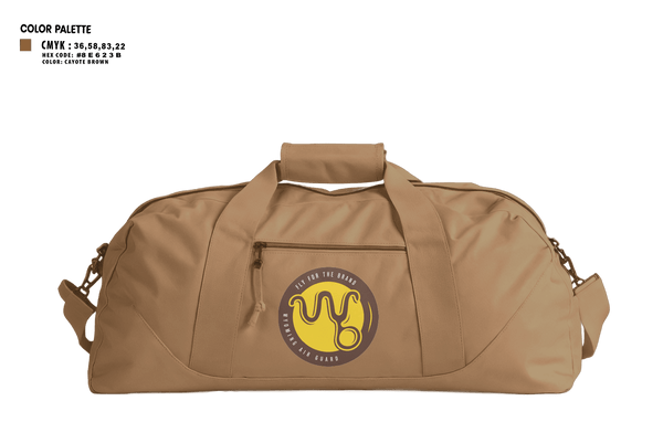 Duffle Bag, 153rd R&R, Air Force, Teamtime, Team time, sublimation, custom sports apparel, team uniforms, spirit wear, spiritwear, sports uniforms, custom shirts, team store, custom team store, fundraiser sports, apparel fundraiser