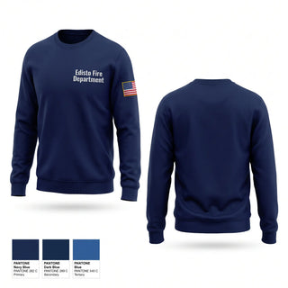 Crew Neck Sweatshirt, Edisto Fire Department, Fire Department, Teamtime, Team time, sublimation, custom sports apparel, team uniforms, spirit wear, spiritwear, sports uniforms, custom shirts, team store, custom team store, fundraiser sports, apparel fundraiser