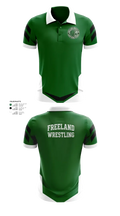 Freeland High School Wrestling 80257434 Short Sleeve Performance Polo - 21