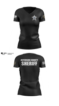 Jefferson County Sheriff Women's Short Sleeve V-neck Shirt - 31