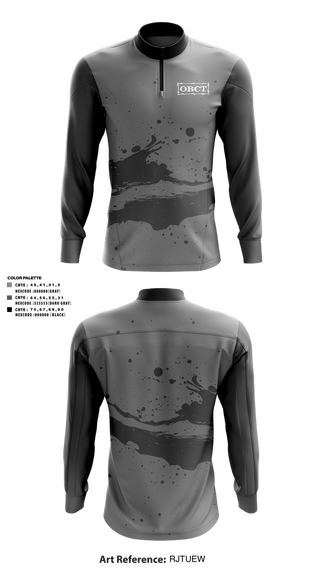 Quarter Zip Jacket, OBCT, , Teamtime, Team time, sublimation, custom sports apparel, team uniforms, spirit wear, spiritwear, sports uniforms, custom shirts, team store, custom team store, fundraiser sports, apparel fundraiser