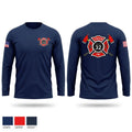 Lebanon Fire Long Sleeve Performance Shirt - 1
