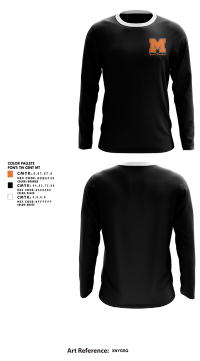 Molalla Football 56793694 Long Sleeve Performance Shirt 8