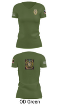School officer 37316747 Women's Short Sleeve V-neck Shirt - 46