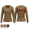 4-27 Fa 18485722 Women's Long Sleeve V-neck Shirt - 1
