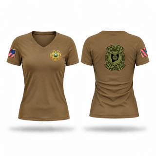 Womens Short Sleeve Vneck Shirt, Lighthorse Police Search and Rescue, Police, Teamtime, Team time, sublimation, custom sports apparel, team uniforms, spirit wear, spiritwear, sports uniforms, custom shirts, team store, custom team store, fundraiser sports, apparel fundraiser