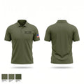 1st LAAD alpha battery Short Sleeve Performance Polo - 1