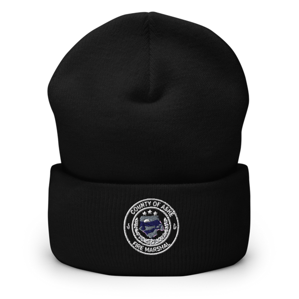 Ashe County Fire Marshal Office 3223251 Cuffed Beanie | Yupoong 1501KC