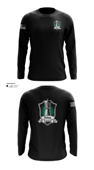 Long Sleeve Performance Shirt, Bishop Tactical, , Teamtime, Team time, sublimation, custom sports apparel, team uniforms, spirit wear, spiritwear, sports uniforms, custom shirts, team store, custom team store, fundraiser sports, apparel fundraiser