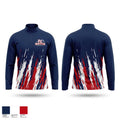 Franklin County Rebelettes Quarter Zip Jacket - 1