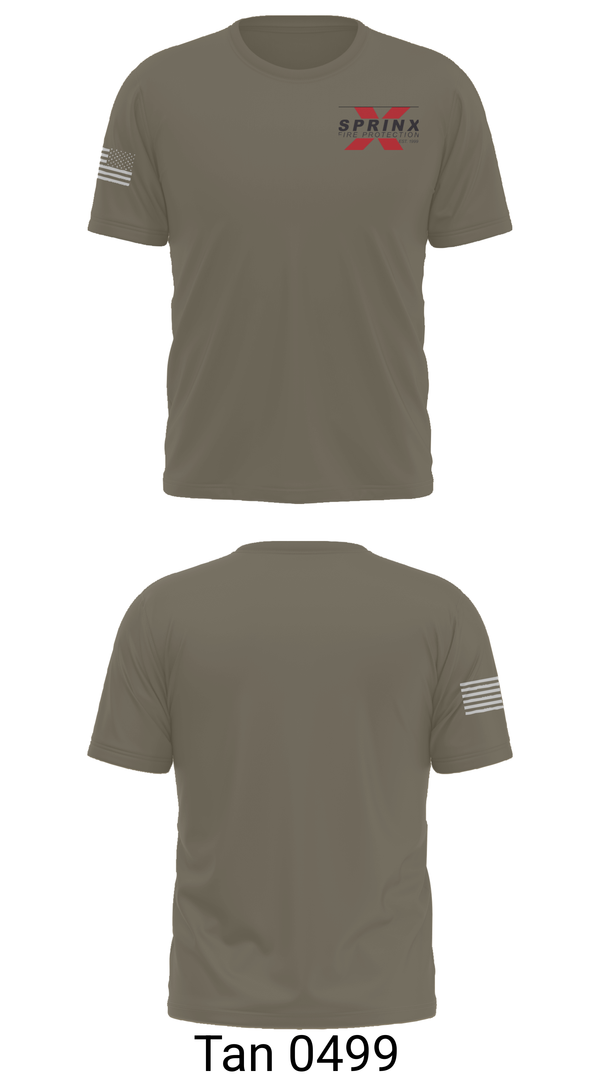 Old School Cotton Feel Shirt, SPRINX FIRE PROTECTION, , Teamtime, Team time, sublimation, custom sports apparel, team uniforms, spirit wear, spiritwear, sports uniforms, custom shirts, team store, custom team store, fundraiser sports, apparel fundraiser