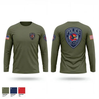 Long Sleeve Performance Shirt, Police, Police, Teamtime, Team time, sublimation, custom sports apparel, team uniforms, spirit wear, spiritwear, sports uniforms, custom shirts, team store, custom team store, fundraiser sports, apparel fundraiser