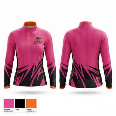 Lady Raiders 6251921 Quarter Zip Jacket - 1