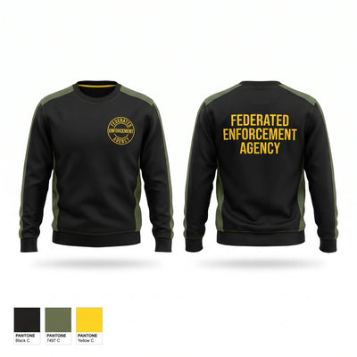 Federated Enforcement Agency Crew Neck Sweatshirt - 1