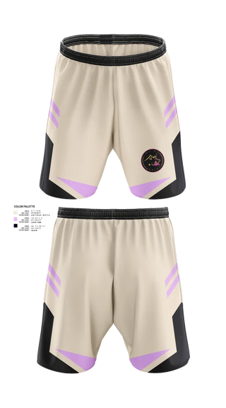 Athletic Shorts With Pockets, Loving Maids, , Teamtime, Team time, sublimation, custom sports apparel, team uniforms, spirit wear, spiritwear, sports uniforms, custom shirts, team store, custom team store, fundraiser sports, apparel fundraiser
