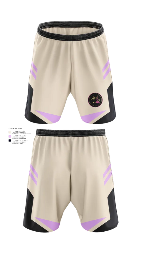 Athletic Shorts With Pockets, Loving Maids, , Teamtime, Team time, sublimation, custom sports apparel, team uniforms, spirit wear, spiritwear, sports uniforms, custom shirts, team store, custom team store, fundraiser sports, apparel fundraiser