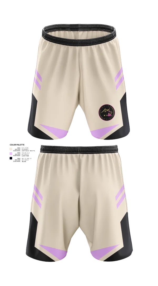 Athletic Shorts With Pockets, Loving Maids, , Teamtime, Team time, sublimation, custom sports apparel, team uniforms, spirit wear, spiritwear, sports uniforms, custom shirts, team store, custom team store, fundraiser sports, apparel fundraiser