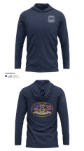 Suffolk county auxiliary police 53057312 Long Sleeve hooded sunshirt - 21