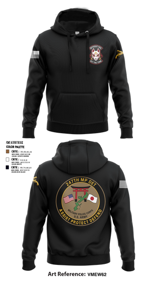 Hoodie, 247TH Military Police Detachment, Army, Teamtime, Team time, sublimation, custom sports apparel, team uniforms, spirit wear, spiritwear, sports uniforms, custom shirts, team store, custom team store, fundraiser sports, apparel fundraiser