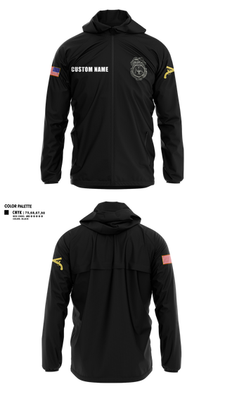 Windbreaker, 13th MDBFort Jackson LEA, Army, Teamtime, Team time, sublimation, custom sports apparel, team uniforms, spirit wear, spiritwear, sports uniforms, custom shirts, team store, custom team store, fundraiser sports, apparel fundraiser