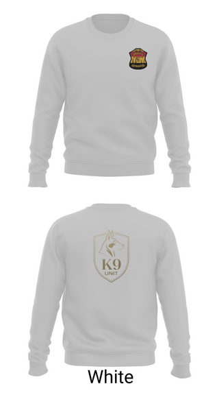 Crew Neck Sweatshirt, Kilgore K-9 Unit, Police, Teamtime, Team time, sublimation, custom sports apparel, team uniforms, spirit wear, spiritwear, sports uniforms, custom shirts, team store, custom team store, fundraiser sports, apparel fundraiser