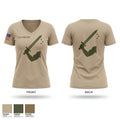 G Co. 536th BSB 80397235 Women's Short Sleeve V-neck Shirt - 1