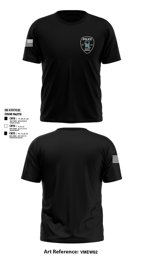 Short Sleeve Performance Shirt, North Branch Police Dept., , Teamtime, Team time, sublimation, custom sports apparel, team uniforms, spirit wear, spiritwear, sports uniforms, custom shirts, team store, custom team store, fundraiser sports, apparel fundraiser