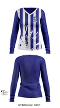 Thales Academy–Rolesville Soccer 3264174 Women's Long Sleeve V-neck Shirt - 41