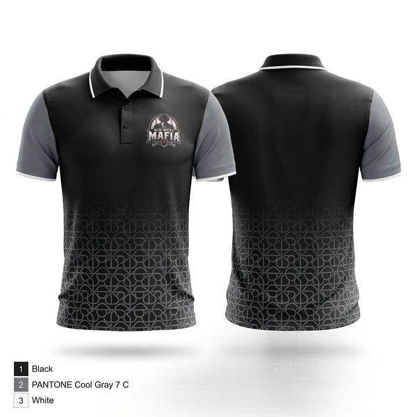 Short Sleeve Performance Polo, Mid South Mafia, Baseball, Teamtime, Team time, sublimation, custom sports apparel, team uniforms, spirit wear, spiritwear, sports uniforms, custom shirts, team store, custom team store, fundraiser sports, apparel fundraiser