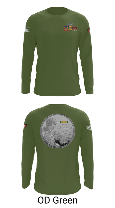 3rd Reconnaissance Division 86447085 Long Sleeve Performance Shirt 46