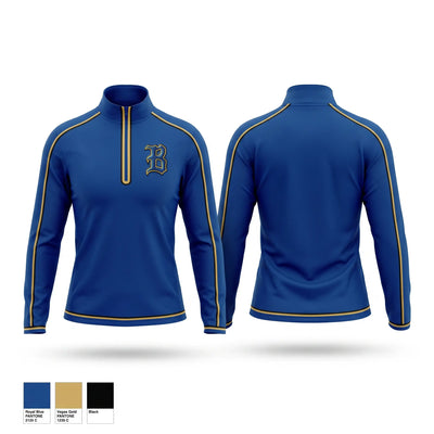 Braham Bombers Quarter Zip Jacket - 1