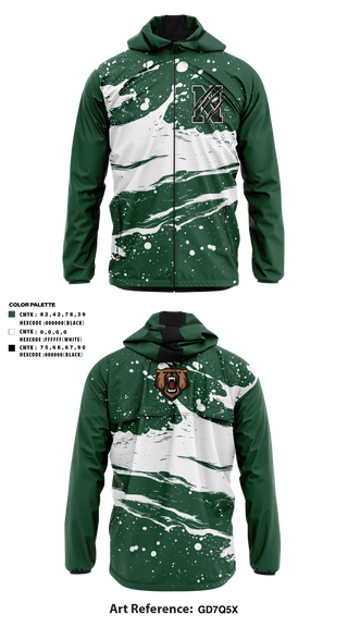 Windbreaker, Norwalk Bears, , Teamtime, Team time, sublimation, custom sports apparel, team uniforms, spirit wear, spiritwear, sports uniforms, custom shirts, team store, custom team store, fundraiser sports, apparel fundraiser