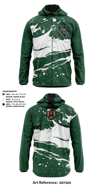Norwalk Bears Windbreaker - 11
