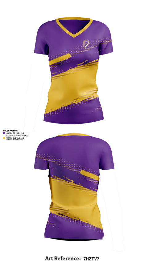 Womens Short Sleeve Vneck Shirt, Purvis Middle School Cheer, Cheer, Teamtime, Team time, sublimation, custom sports apparel, team uniforms, spirit wear, spiritwear, sports uniforms, custom shirts, team store, custom team store, fundraiser sports, apparel fundraiser