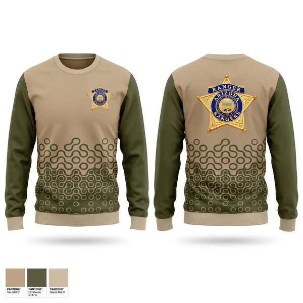 Crew Neck Sweatshirt, Arizona Rangers, , Teamtime, Team time, sublimation, custom sports apparel, team uniforms, spirit wear, spiritwear, sports uniforms, custom shirts, team store, custom team store, fundraiser sports, apparel fundraiser